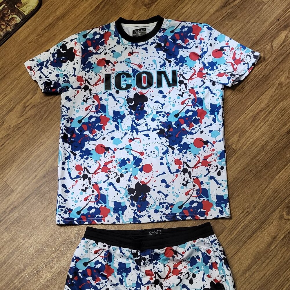 Men's Gnet outfit top & shorts size large ( both pieces for $8)